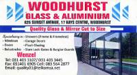 WOODHURST GLASS & ALUMINIUM