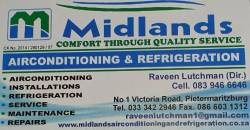 MIDLANDS AIRCONDITIONING & REFRIGERATION